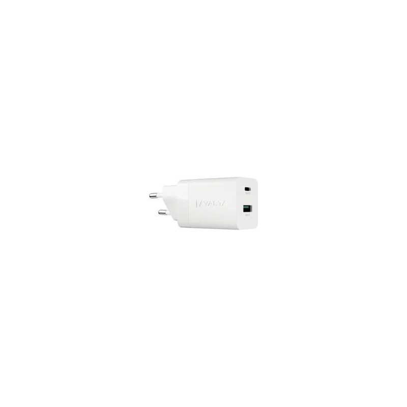 VARTA Ladeger&auml;t 38 W 1x USB-C + 1x USB- A 2-Port QC 3.0 Netzteil