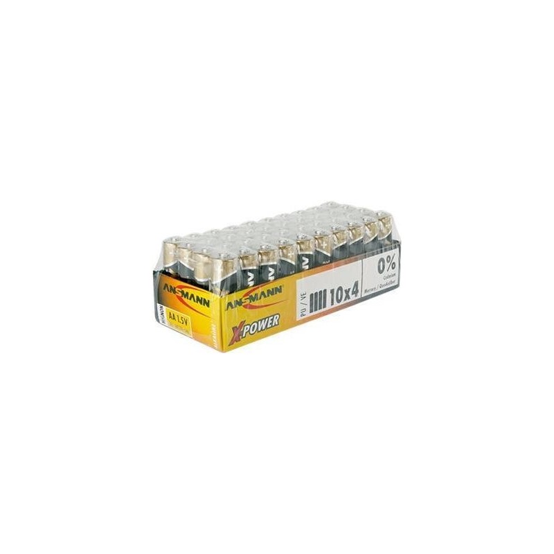 Batterie AA ANSMANN 40er 40x Mignon, LR6/1.5V/40er Box