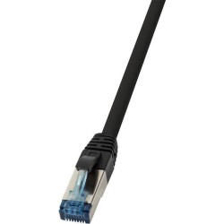 LogiLink 10G CAT 6a Kabel med afsk&Atilde;&brvbar;rmning med folie og kobberfletn