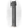 HAGOR Info Tower Parete 800x600mm 80kg 46-84&#039;&#039;/nero