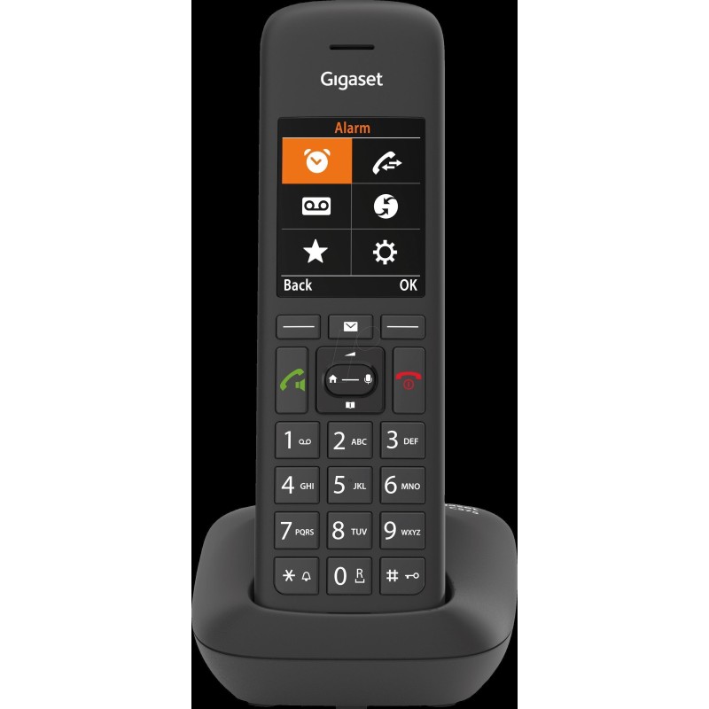 Gigaset C575 Telefono analogico/DECT Identificatore di chiamata Nero 