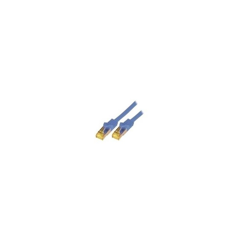 M-Cab 5m Cat7 cavo di rete Blu S/FTP S-STP CAT7 SFTP RJ45 LSZH 5M