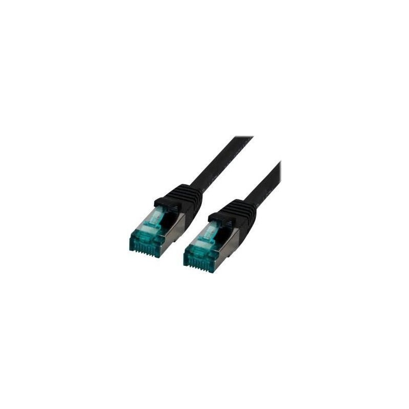 M-Cab 3906 cavo di rete Nero 5 m Cat6a SF/UTP S-FTP CAT6A SFTP RJ4