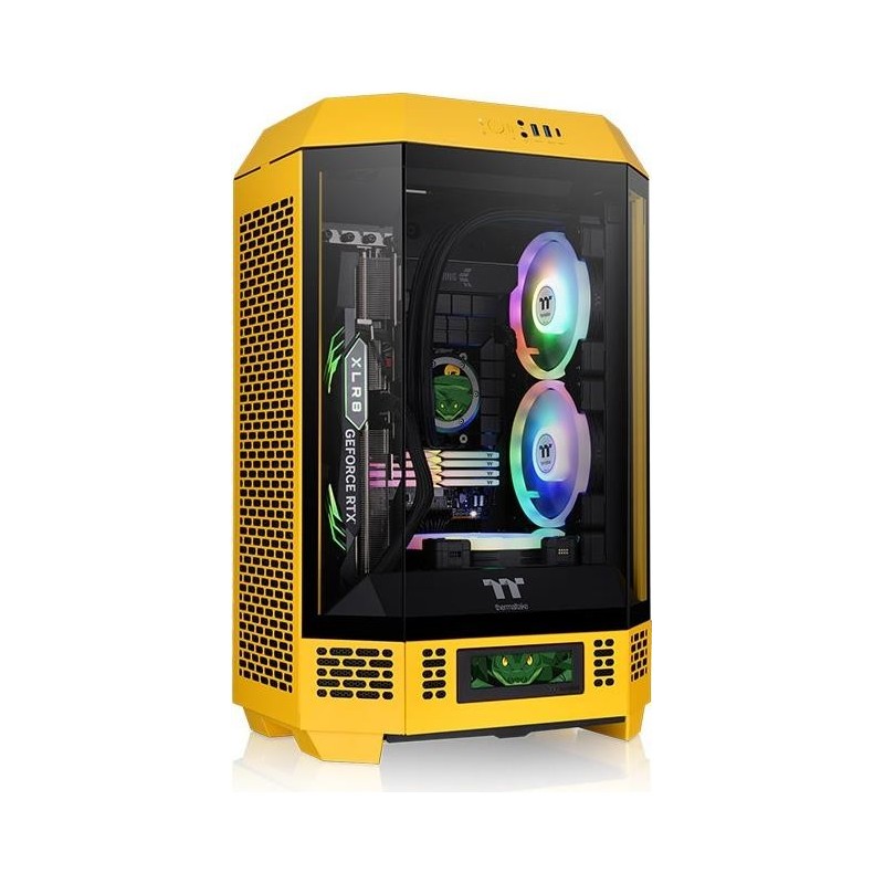 THERMALTAKE The Tower 300 Micro-ATX Geh&auml;use mit Sichtfenster Bumbleb