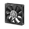 Arctic P8 Slim 8cm PWM PST Case Fan, Black, Fluid Dynamic, 300-3000 R