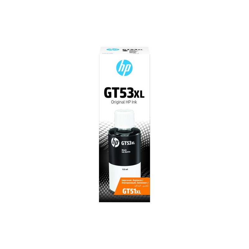 HP GT53XL 135-ml Black Original Ink Bottle