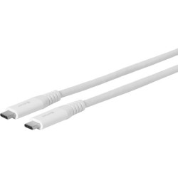 eSTUFF USB-C - C Cable 1,5m White cavo USB USB 3.2 Gen 2 [3.1 Gen 2] 