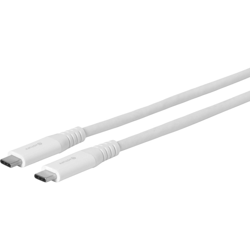 eSTUFF USB-C - C Cable 1,5m White cavo USB USB 3.2 Gen 2 [3.1 Gen 2] 