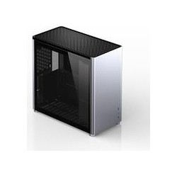 Jonsbo D40 ATX Geh&Atilde;&curren;use, Tempered Glass - silber