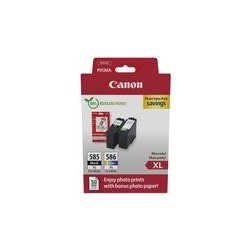 Canon PG-585XL/CL-586 PVP cartuccia d&#039;inchiostro 2 pz Originale Resa 