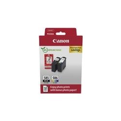 Canon PG-585/CL-586 PVP cartuccia d&#039;inchiostro 2 pz Originale Nero, C