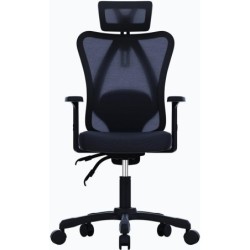 SEDIA ERGONOMICA DA UFFICIO ONICE NERO