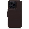 Decoded Leather Detachable Wallet iPhone 14 Pro Chocolate Brown