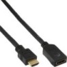 Versione HDMI - HDMI-High Speed ​​- ST - BU - nero - contatti dor