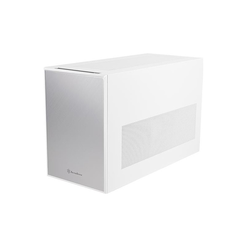 Custodia Micro-ATX/Mini ITX SST-SG17W - bianca