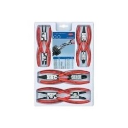 Assortimento di pinze per anelli di sicurezza KNIPEX