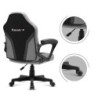 Sedia Gaming Huzaro Ranger 1.0 Grey Mesh Nero/Grigio