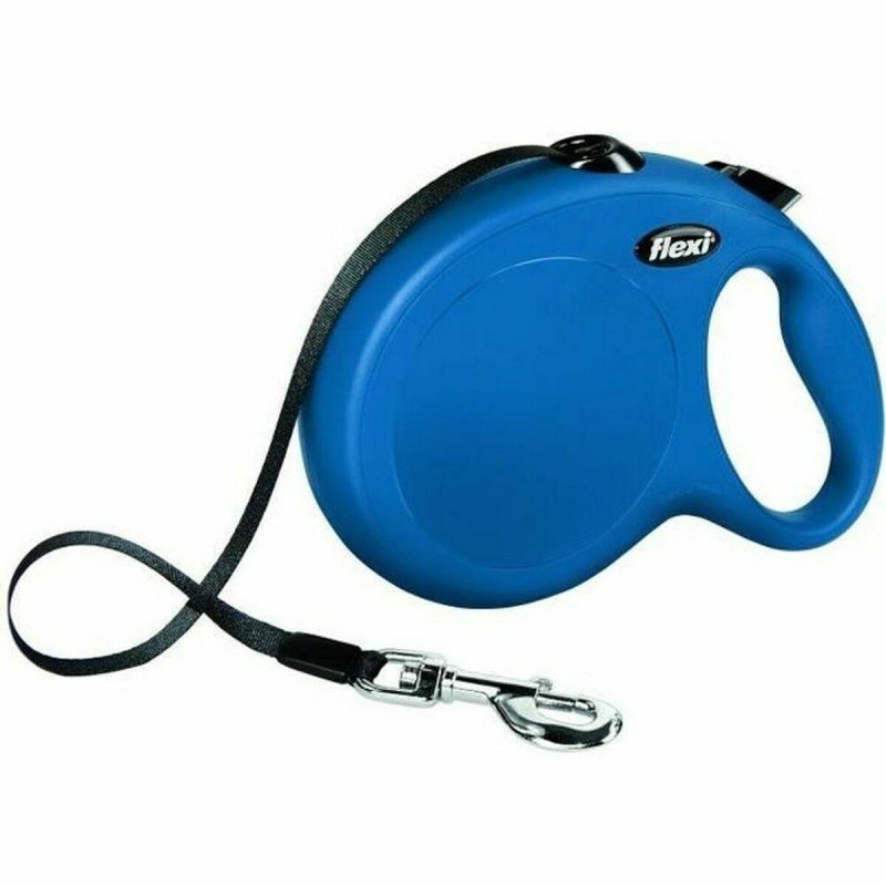 Guinzaglio per Cani Flexi Azzurro