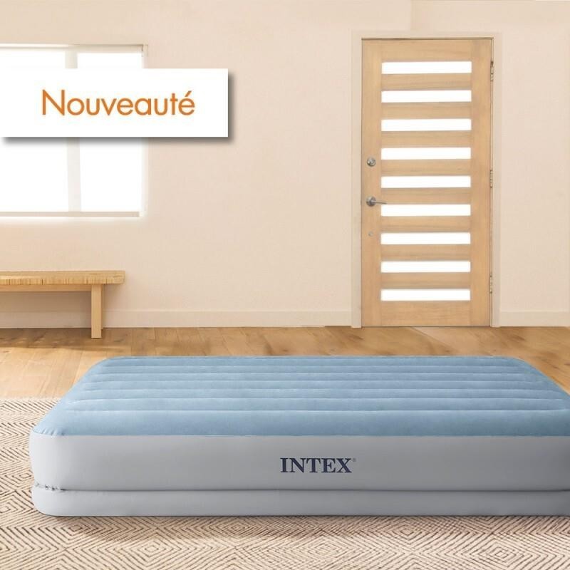 Materassino gonfiabile Intex 64159 QUEEN DURA-BEAM COMFORT CON POMPA 