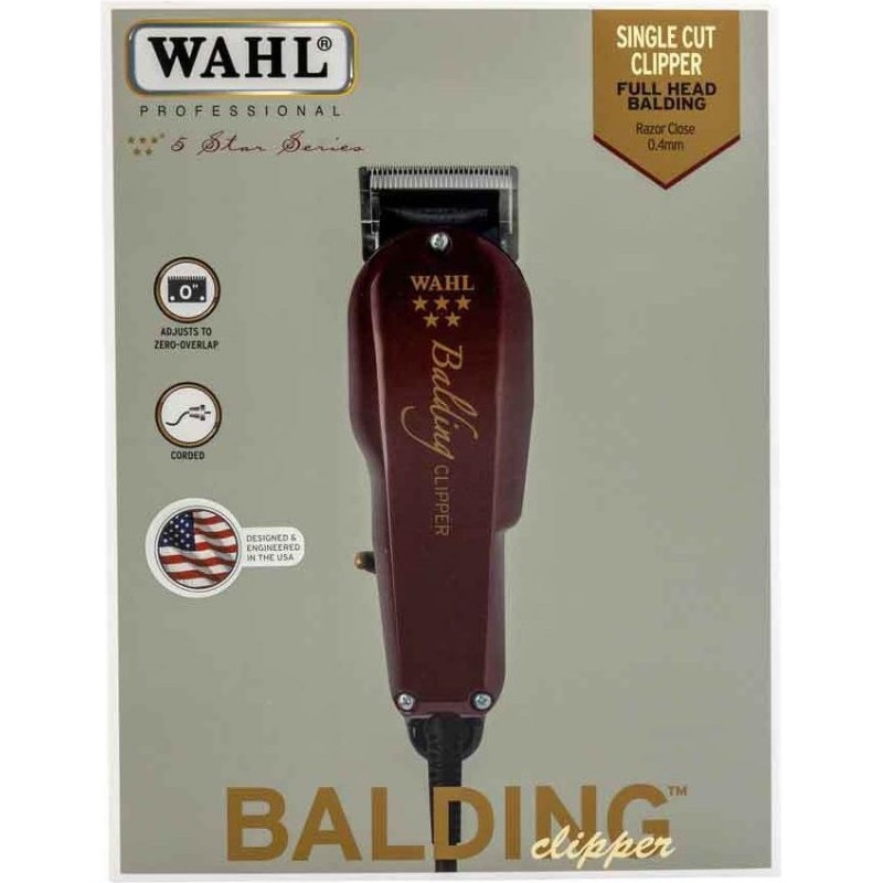 Tagliacapelli Wahl Balding 5*nero/rosso MIH