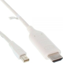 Cavo convertitore Mini DisplayPort a HDMI - bianco - 1,5 m - 4K2K - c