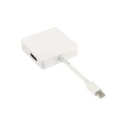 Cavo adattatore Mini DisplayPort a HDMI-DVI-DisplayPort - bianco