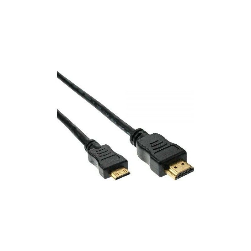 Mini cavo HDMI ad alta velocit&agrave; - Connettore da A a C - zincato cont