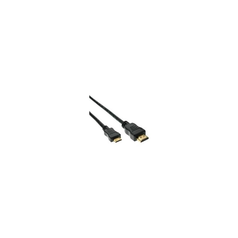 Mini cavo HDMI ad alta velocit&agrave; - Connettore da A a C - zincato cont