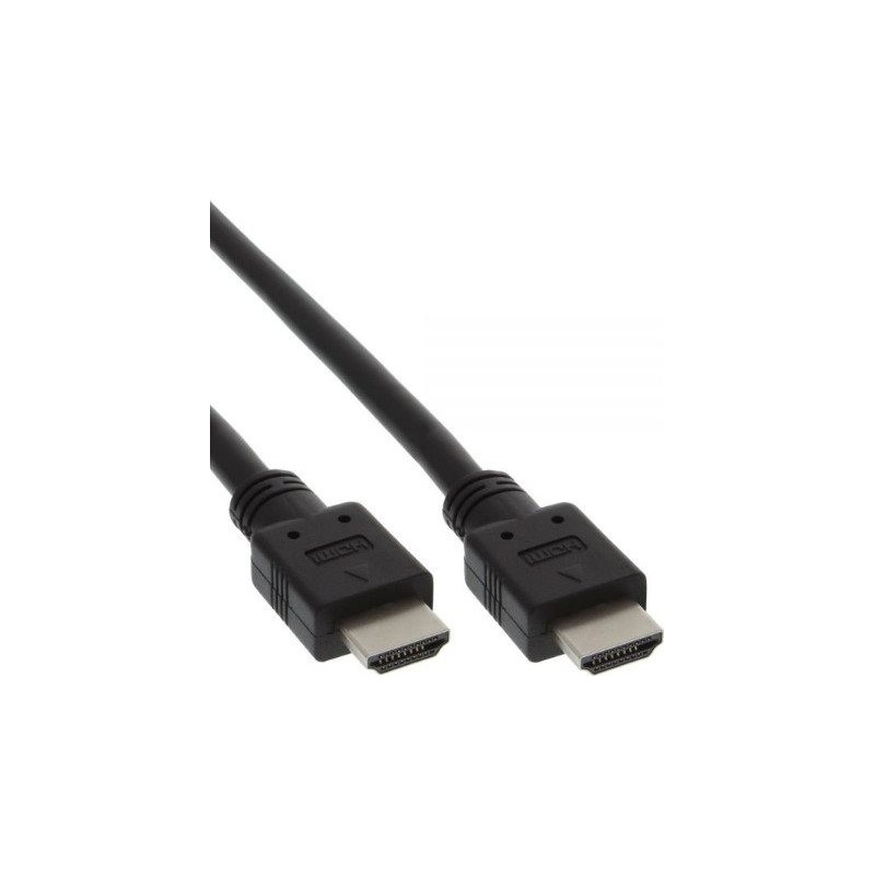 Cavo HDMI - HDMI alta velocit&agrave; - maschio - maschio - nero - 1,5 m