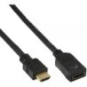 Versione HDMI - HDMI-High Speed ​​- ST - BU - nero - contatti dor