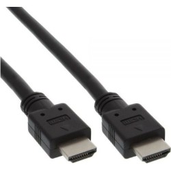 Cavo HDMI - HDMI alta velocit&agrave; - maschio - maschio - nero - 0,5 m