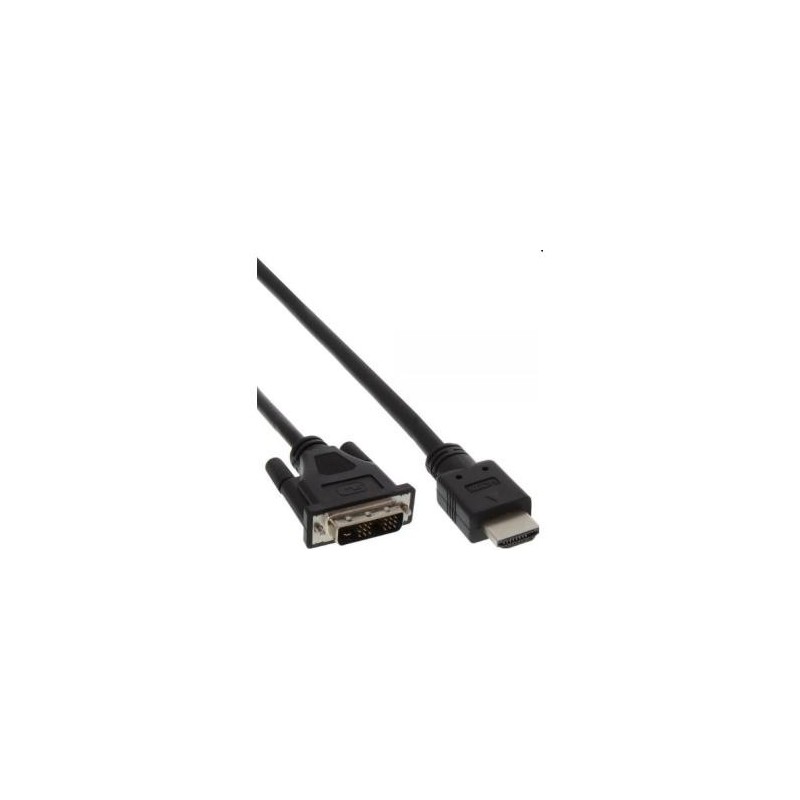 Cavo adattatore HDMI-DVI - da spina HDMI a spina DVI 18+1 - 0,5 m