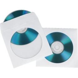 Hama Bustine porta CD/DVD 50 pezzi (Hama CD/DVD/Blu-Ray Protective Sl