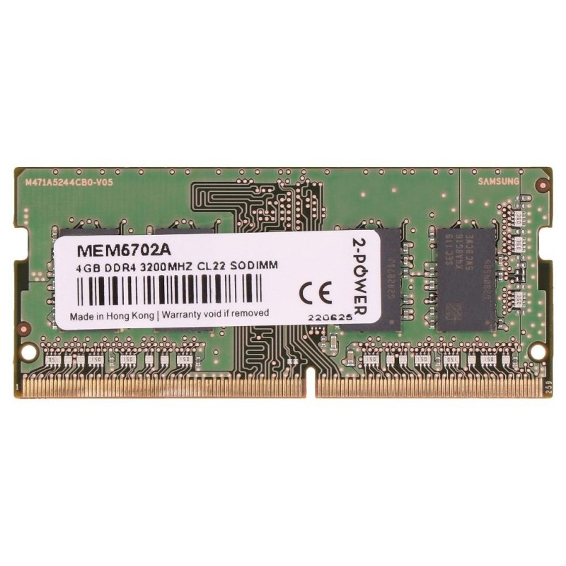 2-Power MEM5702A memoria 4 GB 1 x 4 GB DDR4 3200 MHz