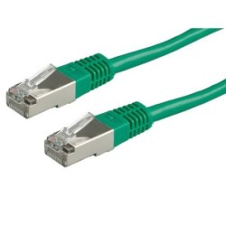 Patch Cord ROLINE S/FTP (PiMF) Cat.5e/Classe D, verde, 2m