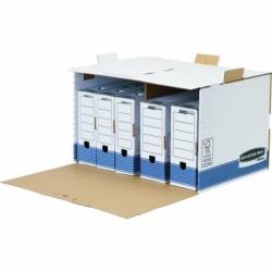 Scatola Archivio Fellowes Azzurro Bianco A4 33,5 x 55,7 x 38,9 cm