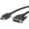 VALUE - Cavo video - DisplayPort (M) - DVI-D (M) - 2 m (DisplayPort 1