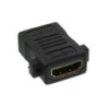 Adattatore HDMI da installazione - Presa-presa HDMI A - contatti dora