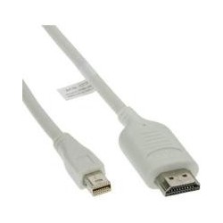 Cavo convertitore Mini DisplayPort a HDMI - bianco - 5 m - 4K2K - con