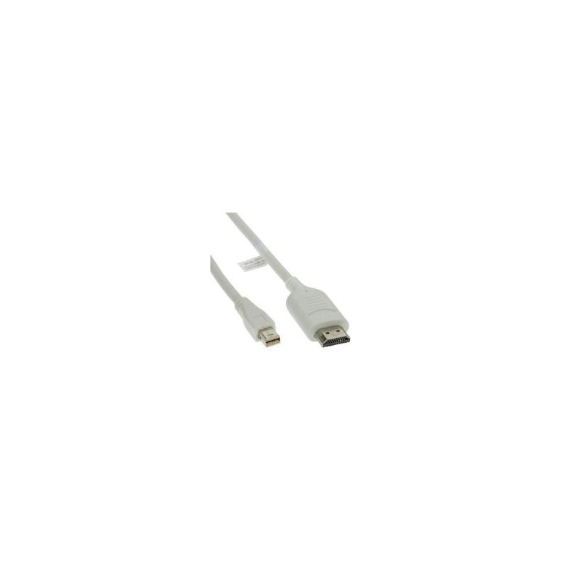 Cavo convertitore Mini DisplayPort a HDMI - bianco - 5 m - 4K2K - con