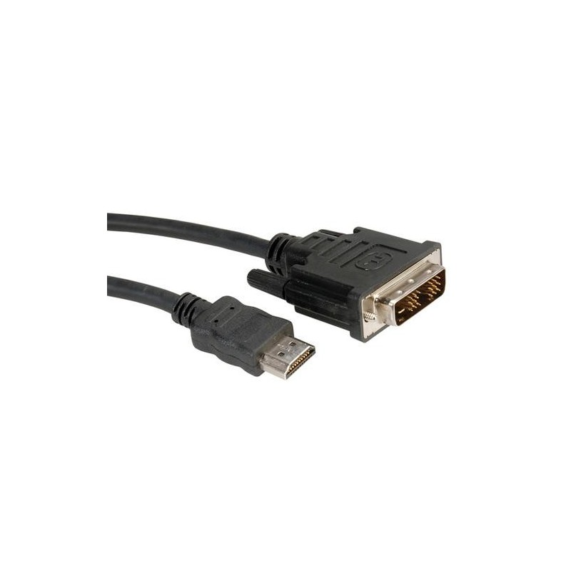 1M STANDARD HDMI CABLE DVI-D