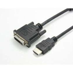 VALUE Cavo adattatore HDMI - DVI, M/F