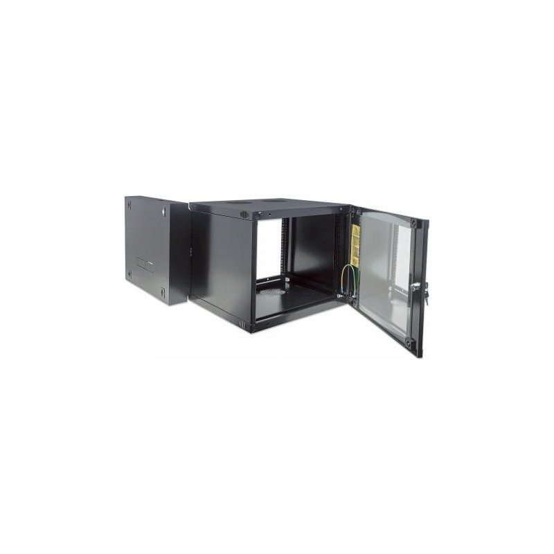 Intellinet 713825 rack 6U Da parete Nero