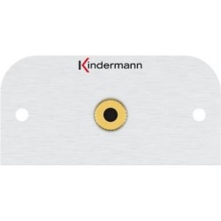 Kindermann 7441000411 3,5 mm alluminio, presa dorata (7441000411)