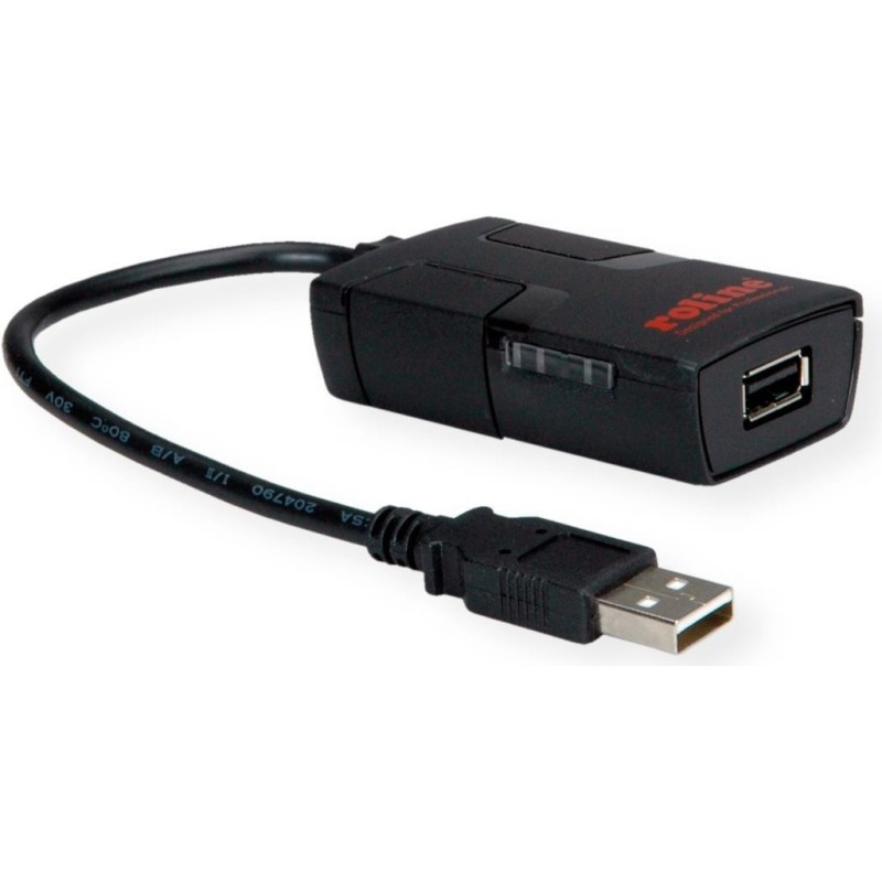 12.02.1091, USB tipo A, USB 2.0, nero, 0,012 Gbit-s, 20 mm, 39 mm