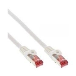 Cavo patch - S-FTP PiMf - Cat.6 - 250MHz - PVC - CCA - bianco - 0 -25m