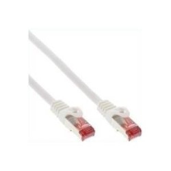 Cavo patch - S-FTP PiMf - Cat.6 - 250MHz - PVC - CCA - bianco - 0 -3m