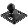 SQUARE VESA 75MM BASE 1.5 BALL