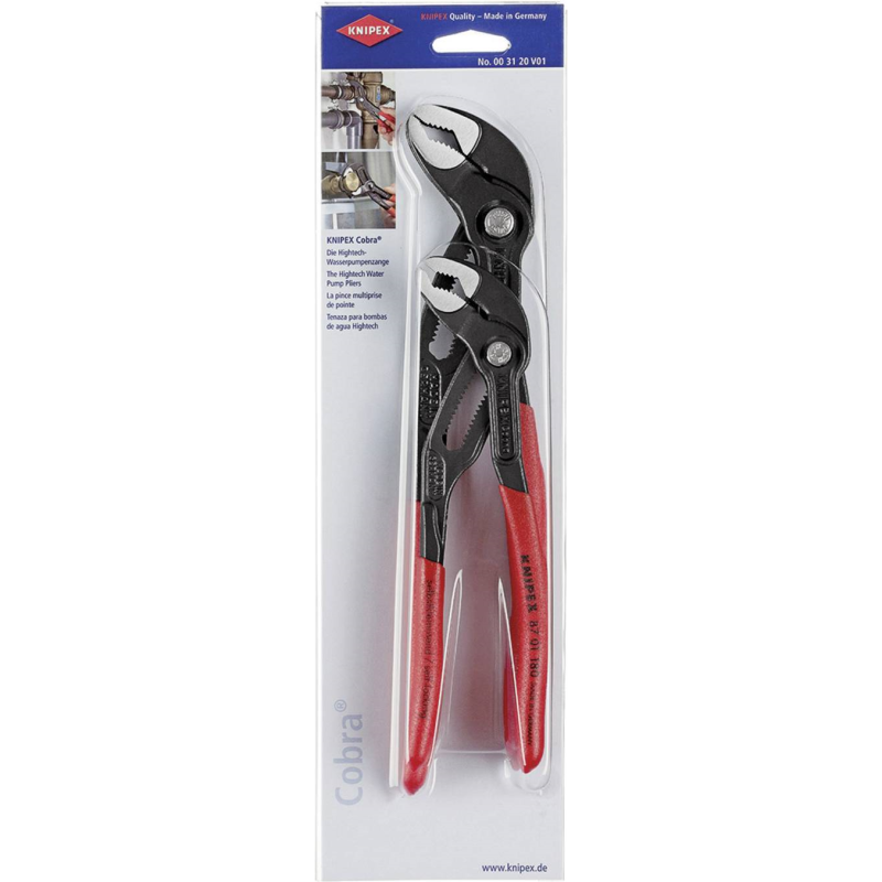 Set di pinze Cobra 003120V01, 2 pezzi