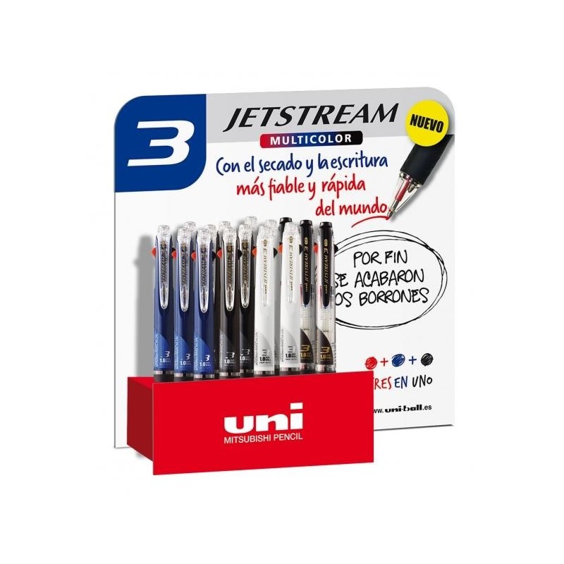 Uni JetStream -SXE3-400-10/15P DISPLAY ASSORTITI 1.0mm Caratteristich